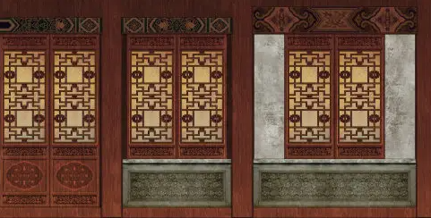东营隔扇槛窗的基本构造和饰件